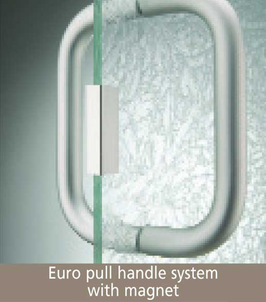 Splendors Euro pull handle system with magnet Splendors Euro pull handle system with magnet